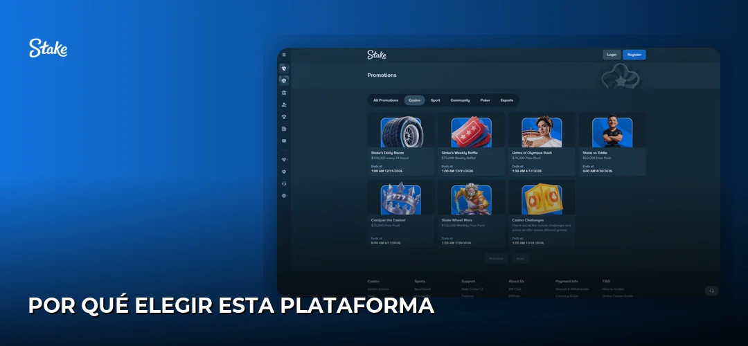 Por qué elegir esta plataforma