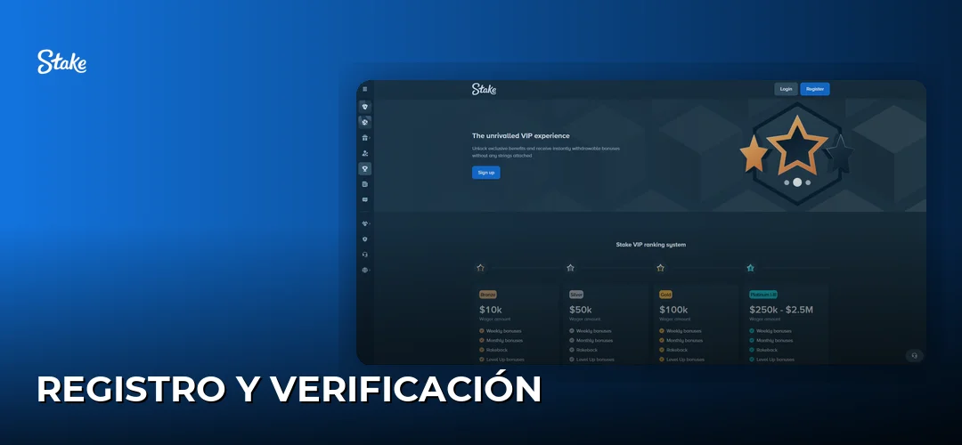 Registro y verificación